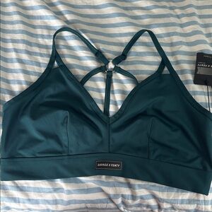 Savage X Fenty Deep Green Sports Bra